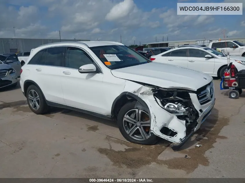 2017 Mercedes-Benz Glc 300 VIN: WDC0G4JB9HF166300 Lot: 39646424