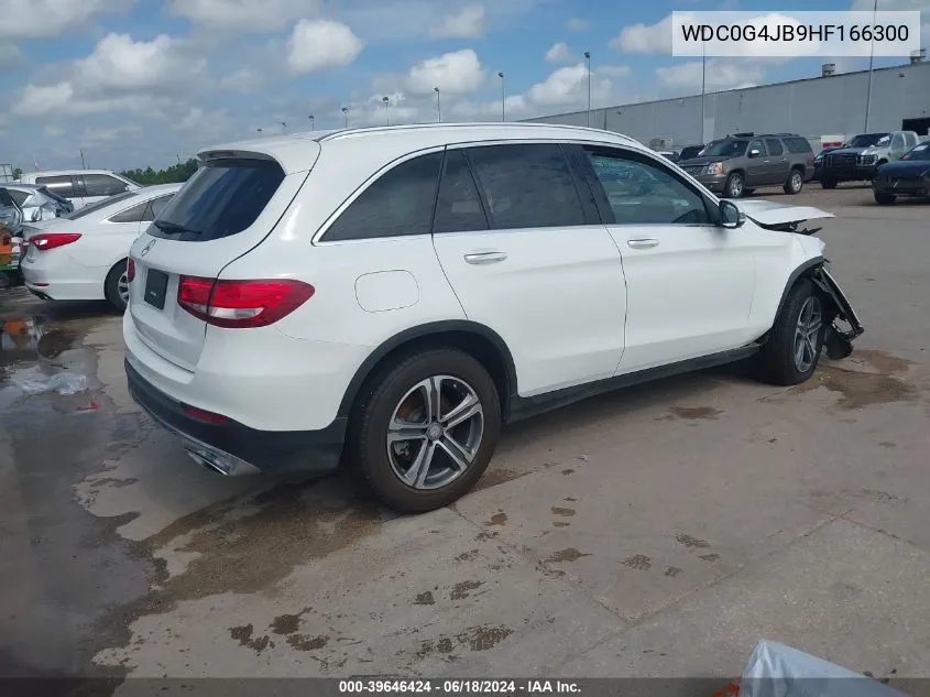 2017 Mercedes-Benz Glc 300 VIN: WDC0G4JB9HF166300 Lot: 39646424