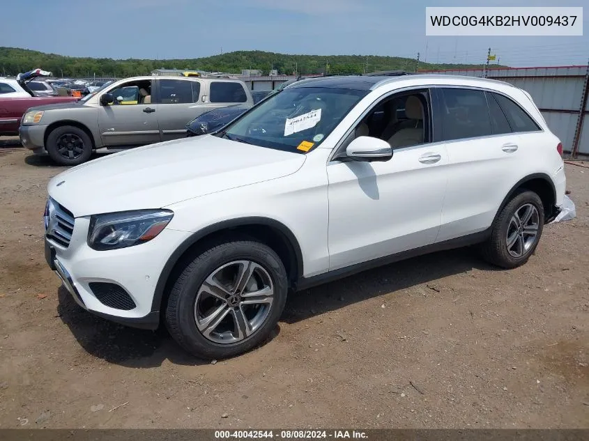 2017 Mercedes-Benz Glc 300 4Matic VIN: WDC0G4KB2HV009437 Lot: 40042544