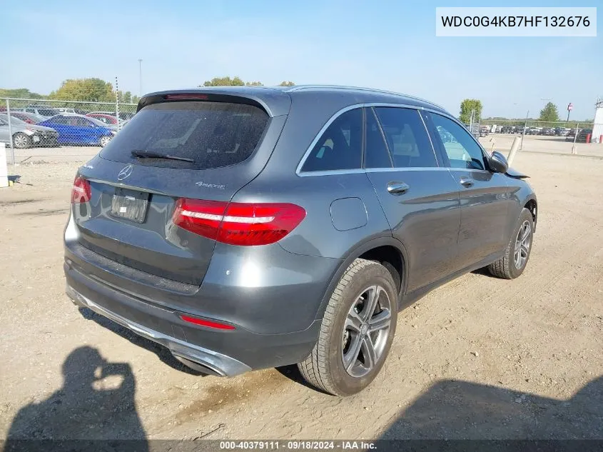 2017 Mercedes-Benz Glc 300 4Matic VIN: WDC0G4KB7HF132676 Lot: 40379111