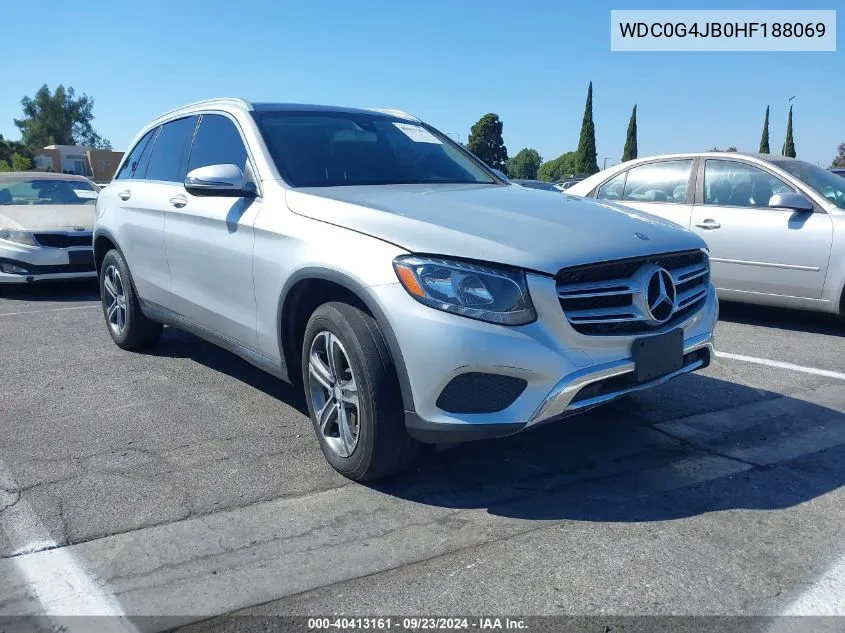 2017 Mercedes-Benz Glc 300 VIN: WDC0G4JB0HF188069 Lot: 40413161