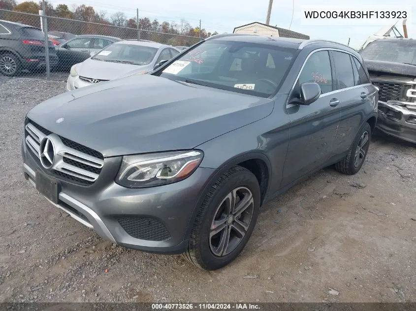 2017 Mercedes-Benz Glc 300 4Matic VIN: WDC0G4KB3HF133923 Lot: 40773526