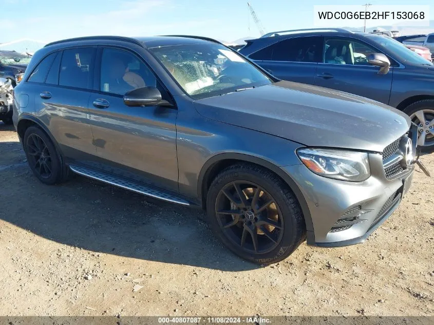 2017 Mercedes-Benz Amg Glc 43 4Matic VIN: WDC0G6EB2HF153068 Lot: 40807087