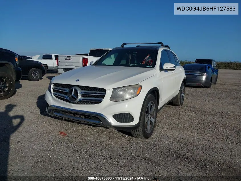 WDC0G4JB6HF127583 2017 Mercedes-Benz Glc 300