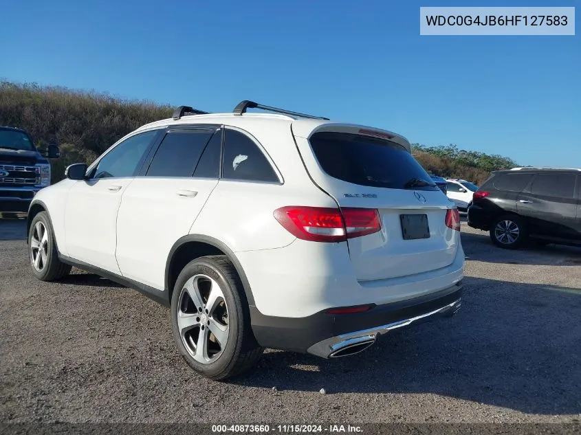 WDC0G4JB6HF127583 2017 Mercedes-Benz Glc 300