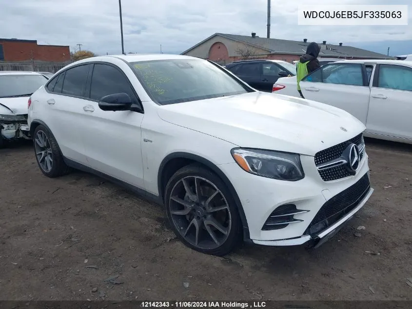 2018 Mercedes-Benz Glc VIN: WDC0J6EB5JF335063 Lot: 12142343