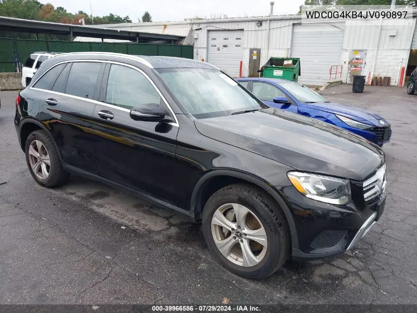 2018 Mercedes-Benz Glc 300 4Matic VIN: WDC0G4KB4JV090897 Lot: 39966586