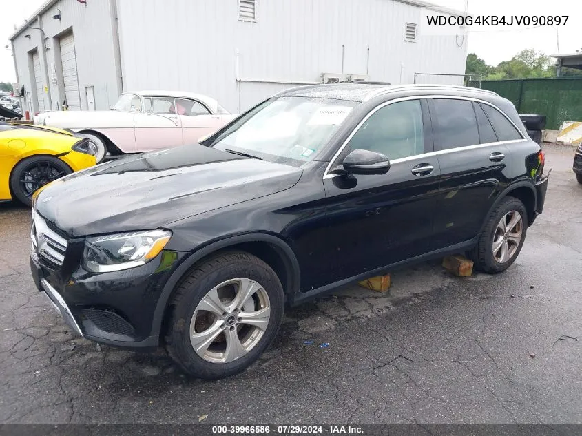 2018 Mercedes-Benz Glc 300 4Matic VIN: WDC0G4KB4JV090897 Lot: 39966586