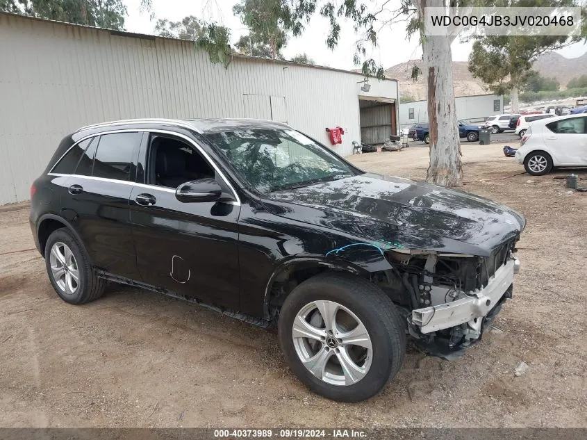 2018 Mercedes-Benz Glc 300 VIN: WDC0G4JB3JV020468 Lot: 40373989