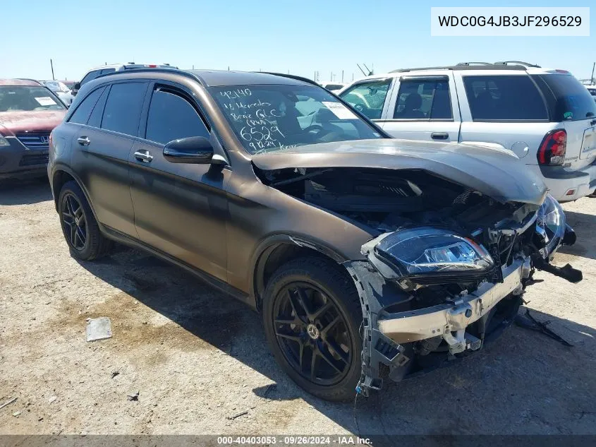 2018 Mercedes-Benz Glc 300 VIN: WDC0G4JB3JF296529 Lot: 40403053