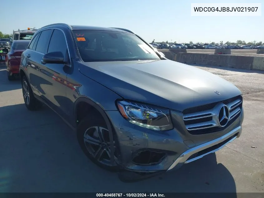 2018 Mercedes-Benz Glc 300 VIN: WDC0G4JB8JV021907 Lot: 40458767