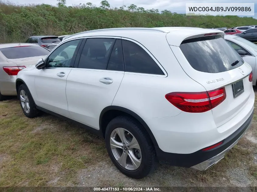 2018 Mercedes-Benz Glc 300 VIN: WDC0G4JB9JV099886 Lot: 40477153