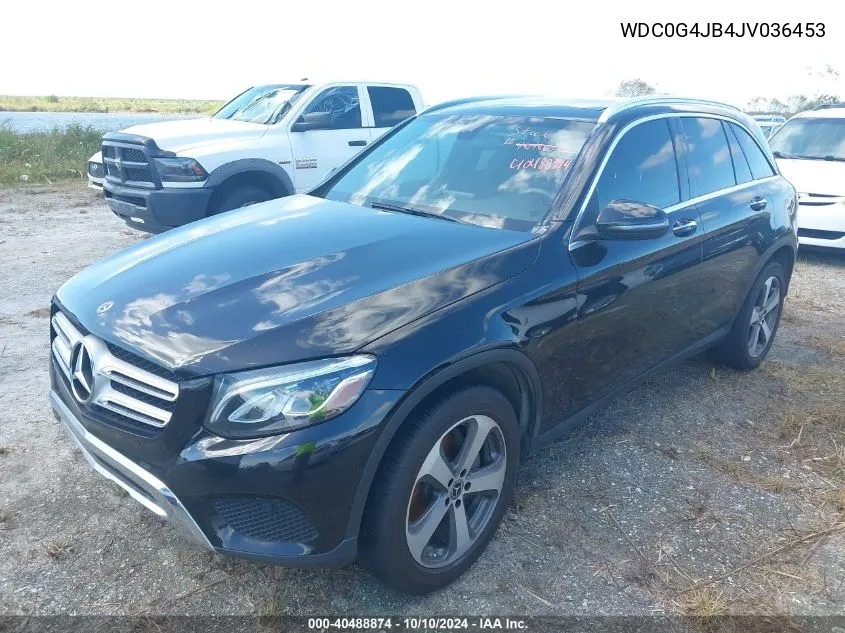 2018 Mercedes-Benz Glc 300 VIN: WDC0G4JB4JV036453 Lot: 40488874