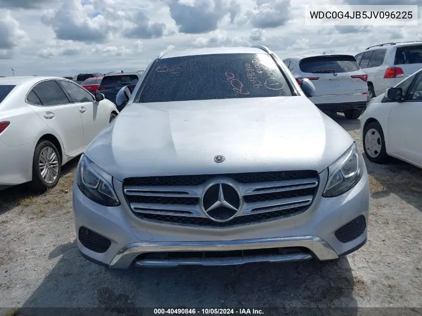 2018 Mercedes-Benz Glc 300 VIN: WDC0G4JB5JV096225 Lot: 40490846