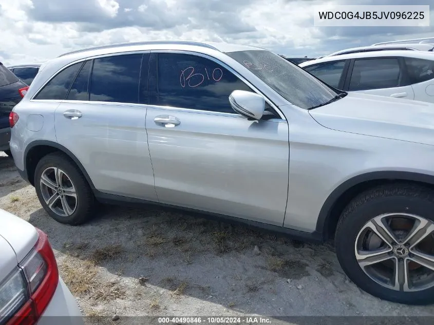 2018 Mercedes-Benz Glc 300 VIN: WDC0G4JB5JV096225 Lot: 40490846