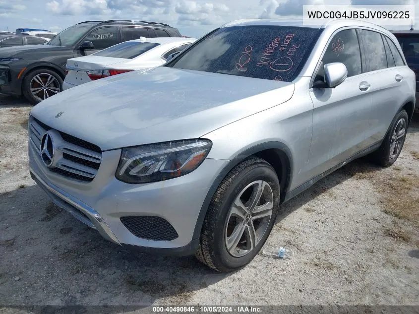 2018 Mercedes-Benz Glc 300 VIN: WDC0G4JB5JV096225 Lot: 40490846