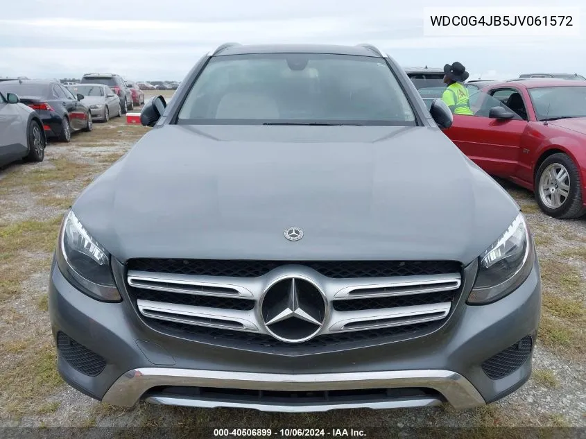 2018 Mercedes-Benz Glc 300 VIN: WDC0G4JB5JV061572 Lot: 40506899