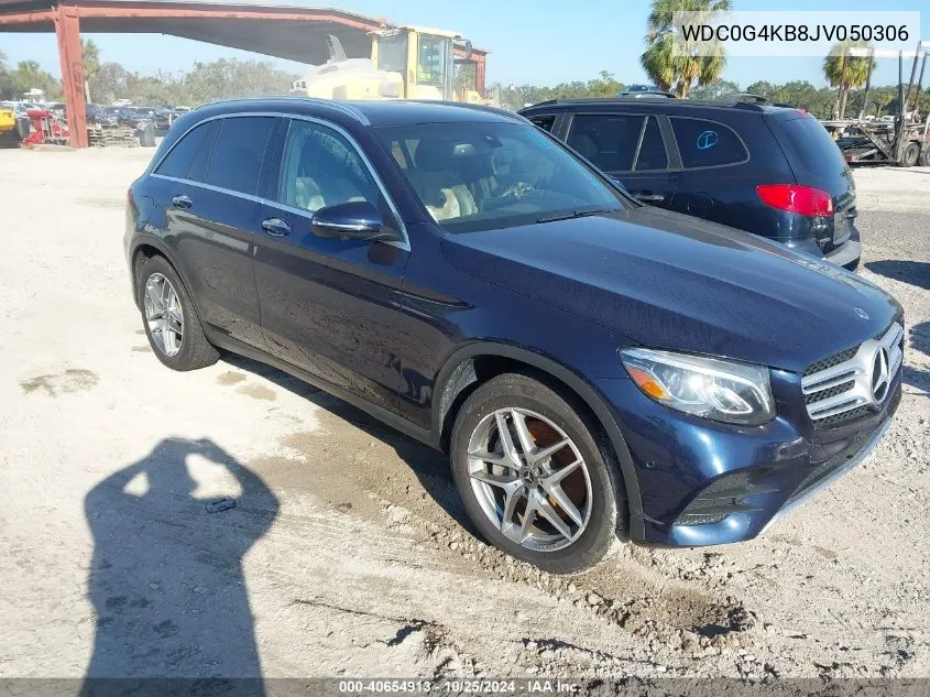 2018 Mercedes-Benz Glc 300 4Matic VIN: WDC0G4KB8JV050306 Lot: 40654913