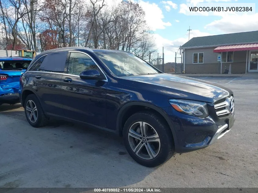 2018 Mercedes-Benz Glc 300 4Matic VIN: WDC0G4KB1JV082384 Lot: 40789852