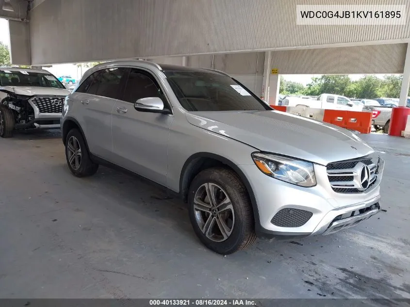 2019 Mercedes-Benz Glc 300 VIN: WDC0G4JB1KV161895 Lot: 40133921