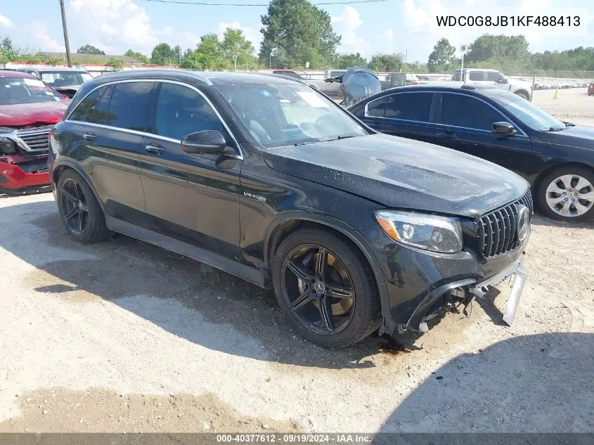 2019 Mercedes-Benz Amg Glc 63 4Matic VIN: WDC0G8JB1KF488413 Lot: 40377612