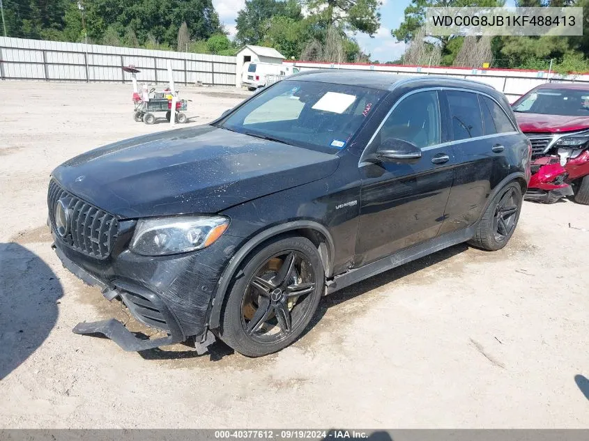 2019 Mercedes-Benz Amg Glc 63 4Matic VIN: WDC0G8JB1KF488413 Lot: 40377612