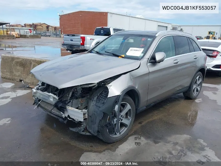 2019 Mercedes-Benz Glc 300 VIN: WDC0G4JB1KF553057 Lot: 40388047