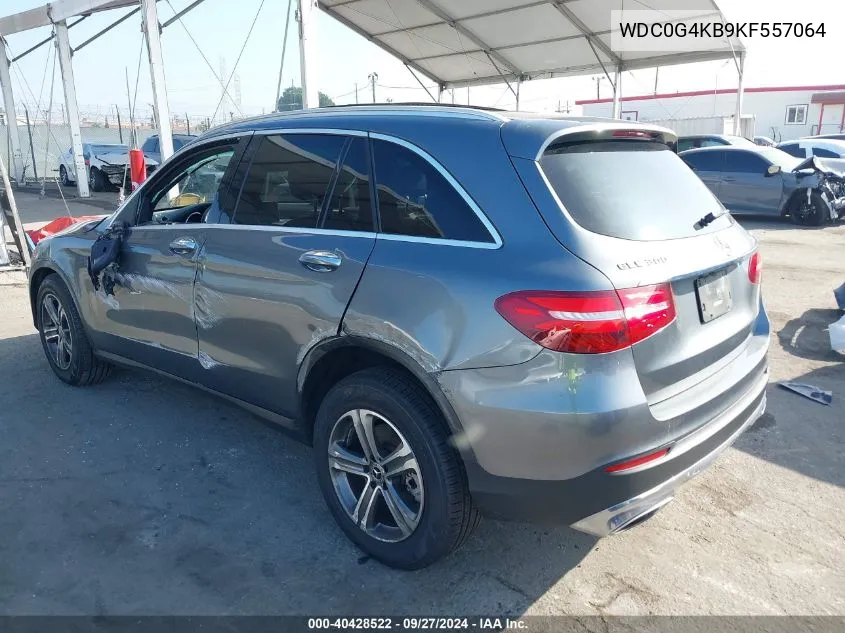 2019 Mercedes-Benz Glc 300 4Matic VIN: WDC0G4KB9KF557064 Lot: 40428522