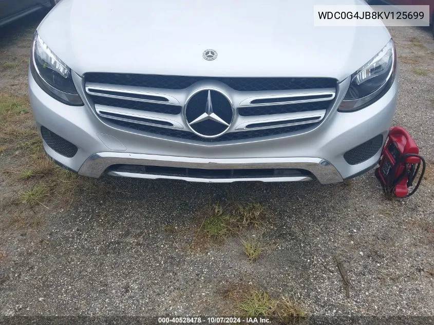 2019 Mercedes-Benz Glc 300 VIN: WDC0G4JB8KV125699 Lot: 40528478