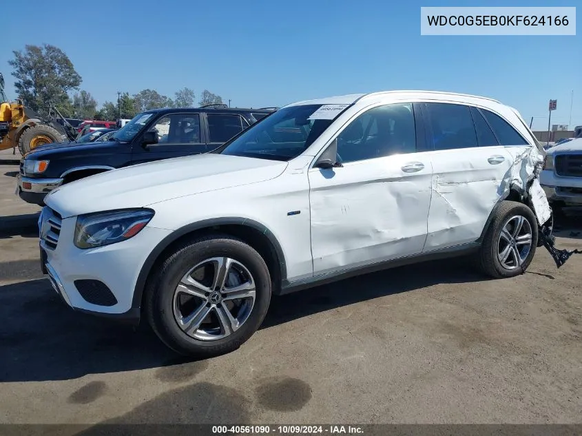 2019 Mercedes-Benz Glc 350E 4Matic VIN: WDC0G5EB0KF624166 Lot: 40561090