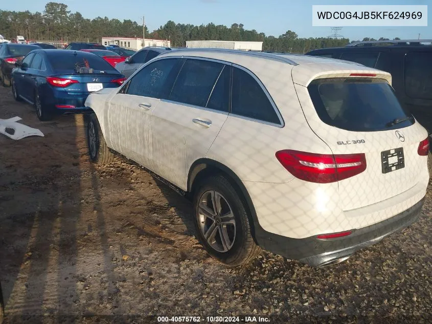 2019 Mercedes-Benz Glc 300 VIN: WDC0G4JB5KF624969 Lot: 40575762