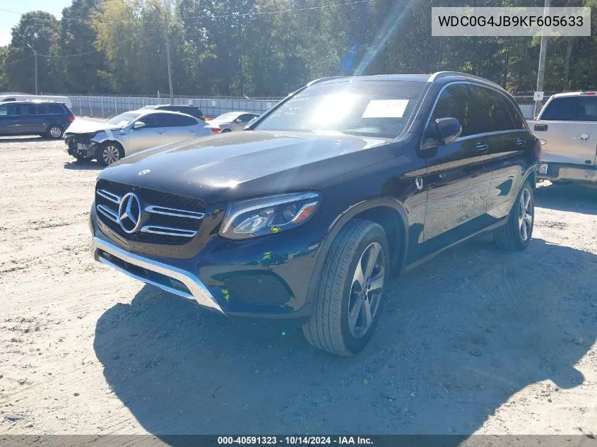 2019 Mercedes-Benz Glc 300 VIN: WDC0G4JB9KF605633 Lot: 40591323