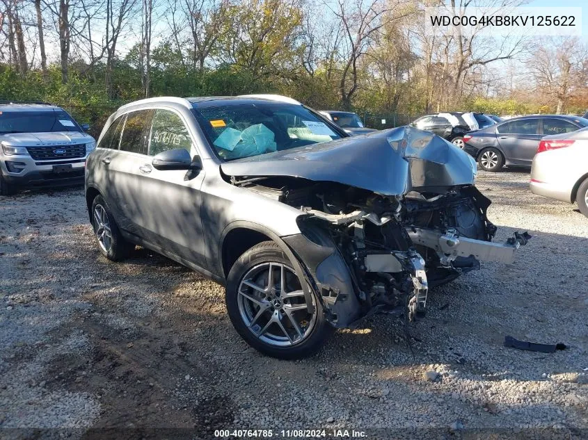 2019 Mercedes-Benz Glc 300 4Matic VIN: WDC0G4KB8KV125622 Lot: 40764785