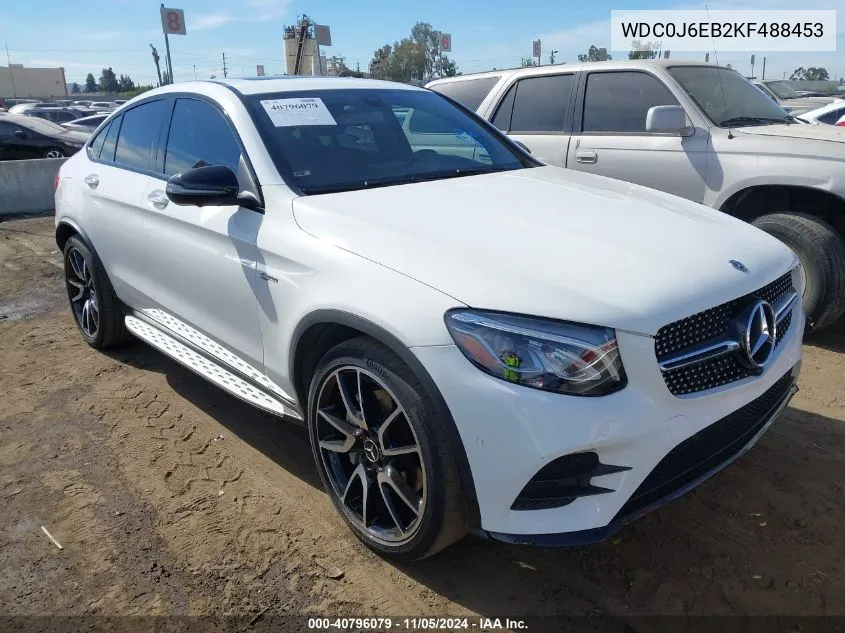 2019 Mercedes-Benz Amg Glc 43 Coupe 4Matic VIN: WDC0J6EB2KF488453 Lot: 40796079