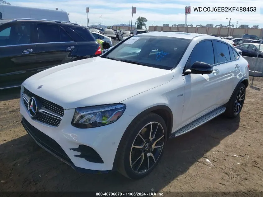 2019 Mercedes-Benz Amg Glc 43 Coupe 4Matic VIN: WDC0J6EB2KF488453 Lot: 40796079