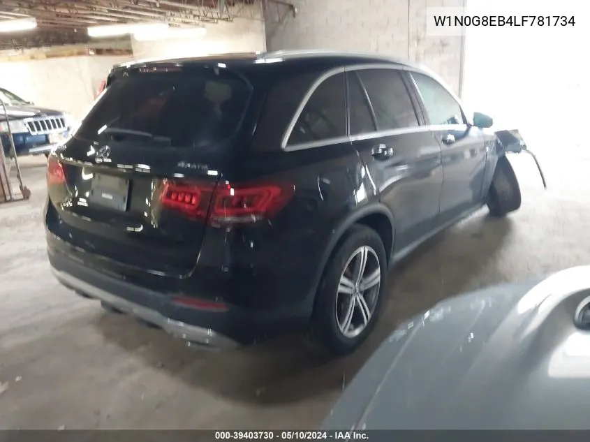 W1N0G8EB4LF781734 2020 Mercedes-Benz Glc 300 4Matic