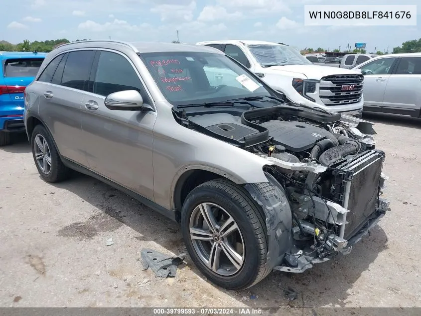 2020 Mercedes-Benz Glc 300 VIN: W1N0G8DB8LF841676 Lot: 39799593