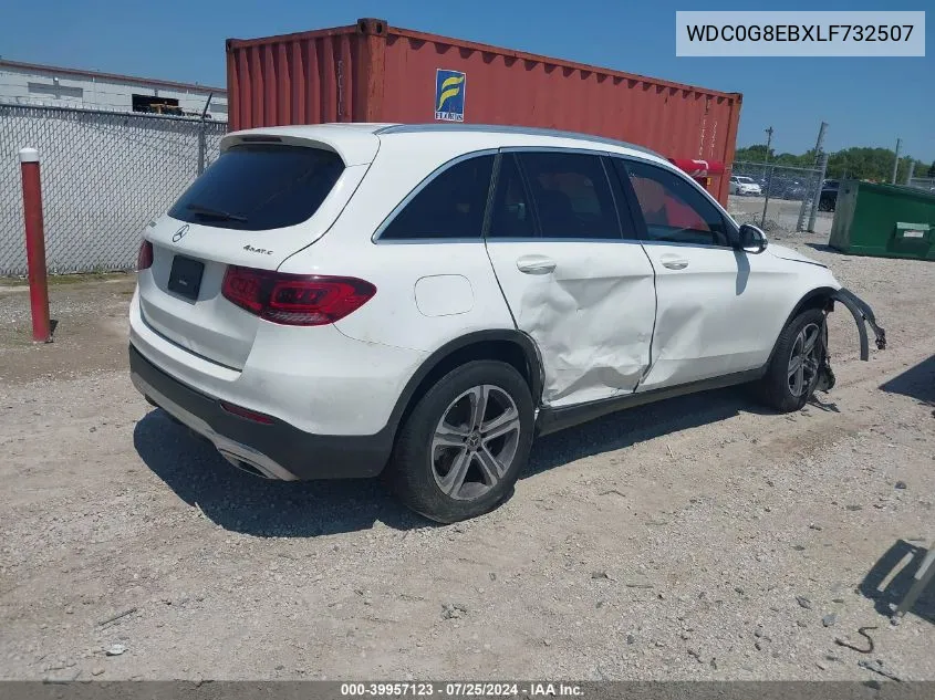 2020 Mercedes-Benz Glc 300 4Matic VIN: WDC0G8EBXLF732507 Lot: 39957123