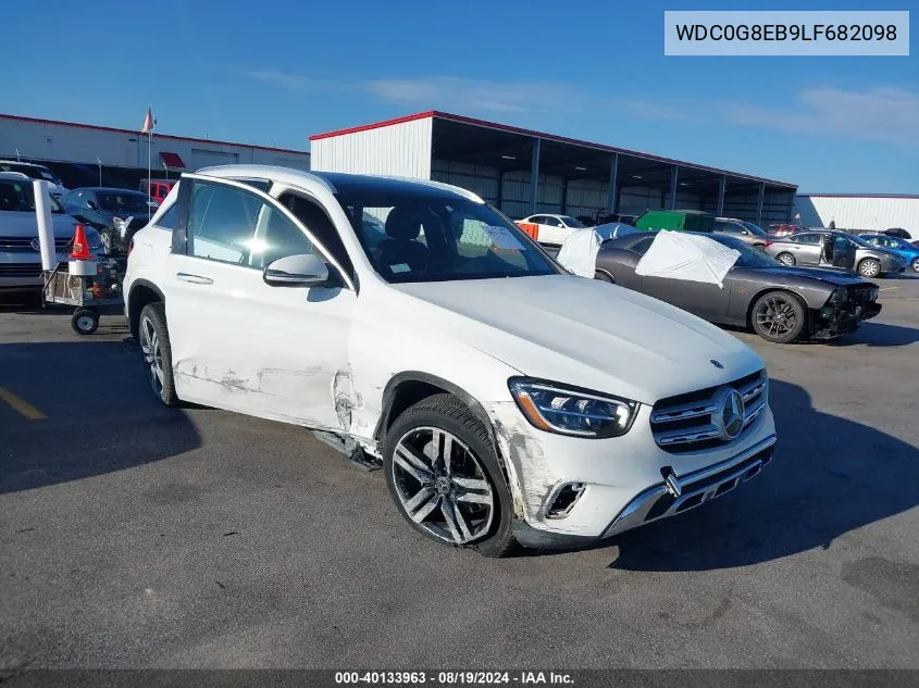 2020 Mercedes-Benz Glc 300 4Matic VIN: WDC0G8EB9LF682098 Lot: 40133963