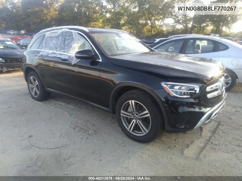 2020 Mercedes-Benz Glc 300 VIN: W1N0G8DB8LF770267 Lot: 40212579