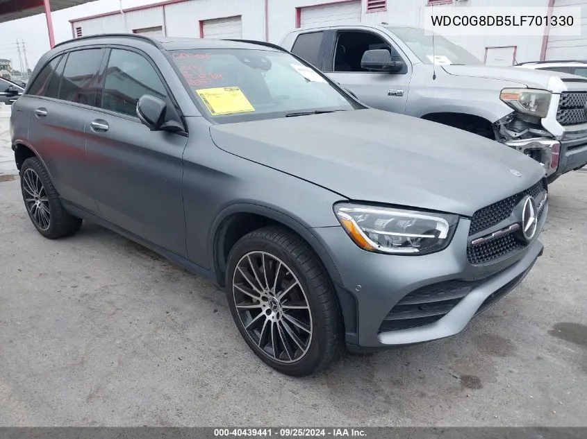 2020 Mercedes-Benz Glc 300 VIN: WDC0G8DB5LF701330 Lot: 40439441