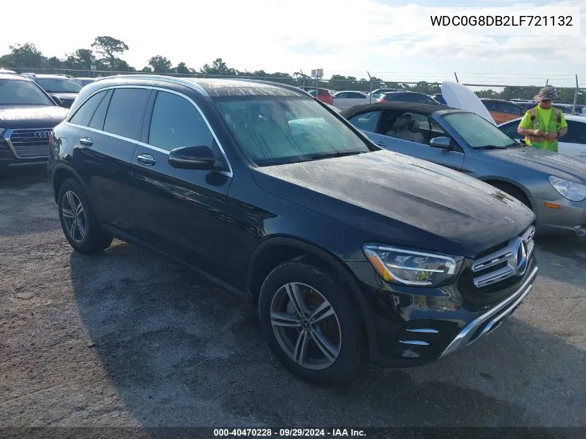 2020 Mercedes-Benz Glc 300 VIN: WDC0G8DB2LF721132 Lot: 40470228