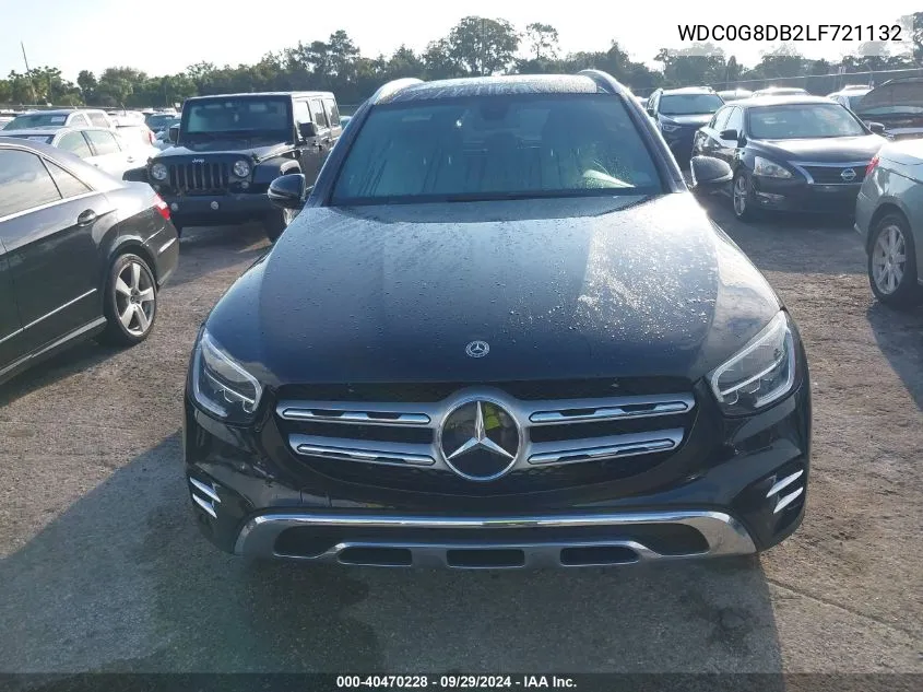 2020 Mercedes-Benz Glc 300 VIN: WDC0G8DB2LF721132 Lot: 40470228