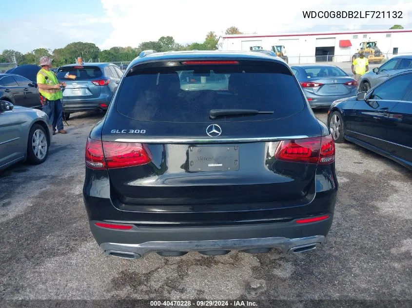 2020 Mercedes-Benz Glc 300 VIN: WDC0G8DB2LF721132 Lot: 40470228