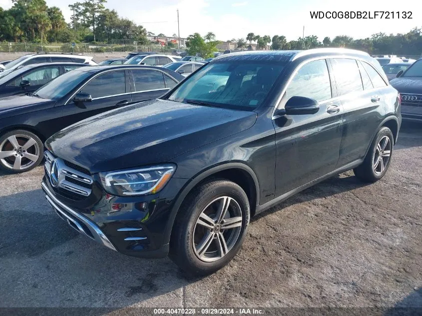 2020 Mercedes-Benz Glc 300 VIN: WDC0G8DB2LF721132 Lot: 40470228