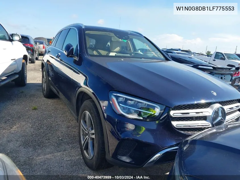 2020 Mercedes-Benz Glc 300 VIN: W1N0G8DB1LF775553 Lot: 40473959