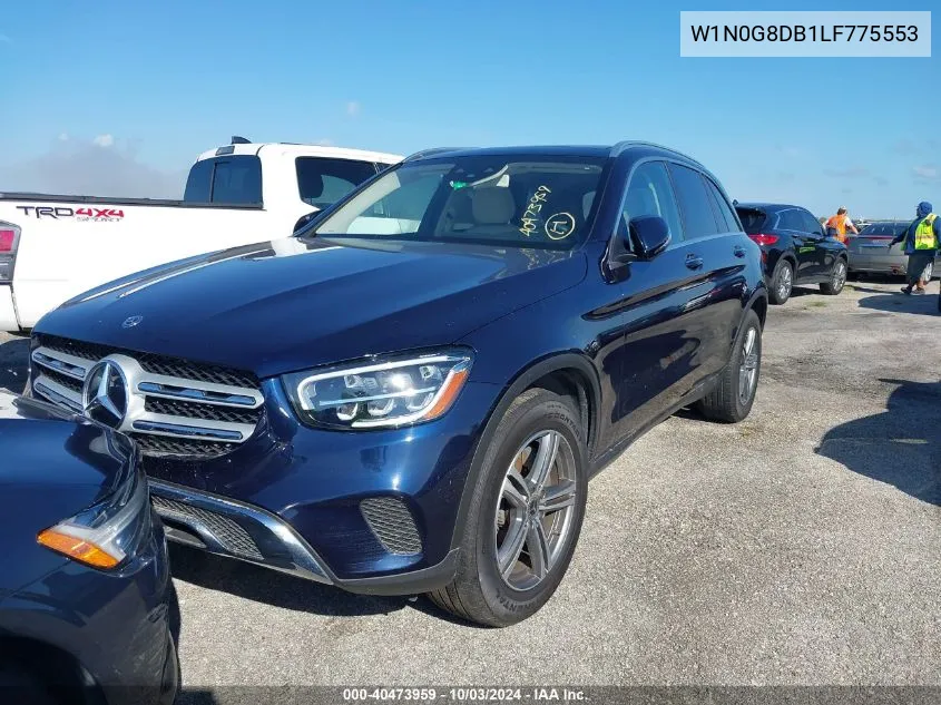 2020 Mercedes-Benz Glc 300 VIN: W1N0G8DB1LF775553 Lot: 40473959