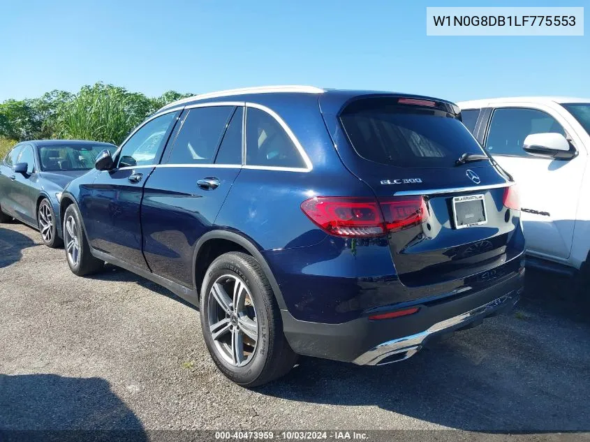 2020 Mercedes-Benz Glc 300 VIN: W1N0G8DB1LF775553 Lot: 40473959