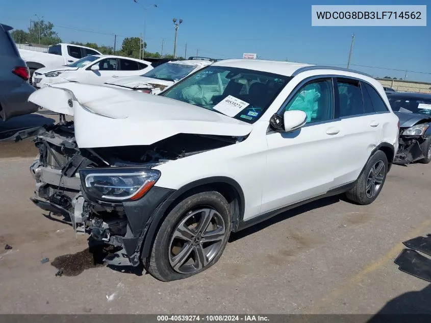 WDC0G8DB3LF714562 2020 Mercedes-Benz Glc 300