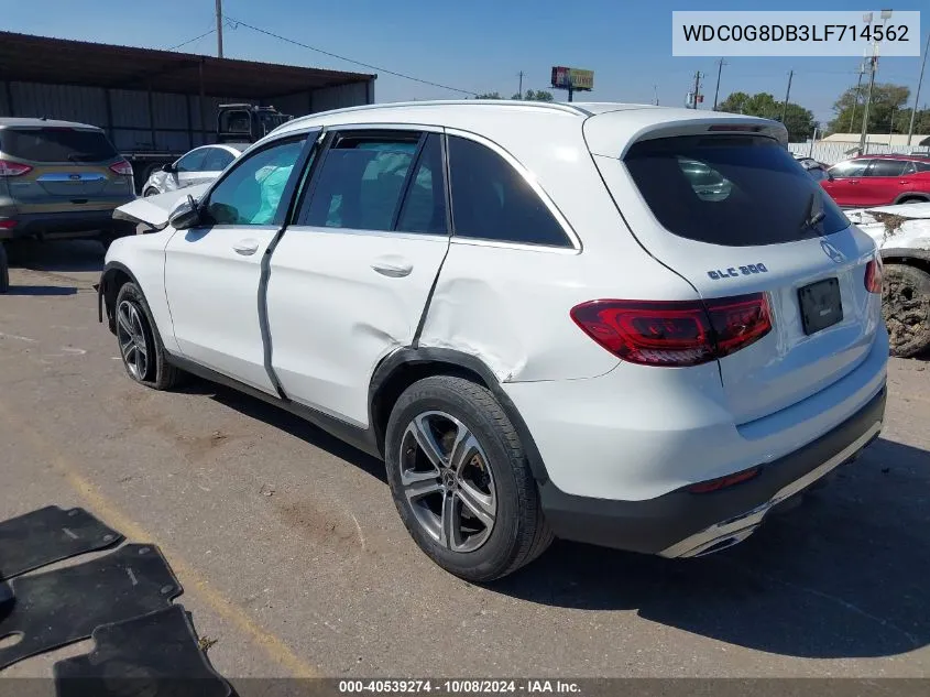 WDC0G8DB3LF714562 2020 Mercedes-Benz Glc 300